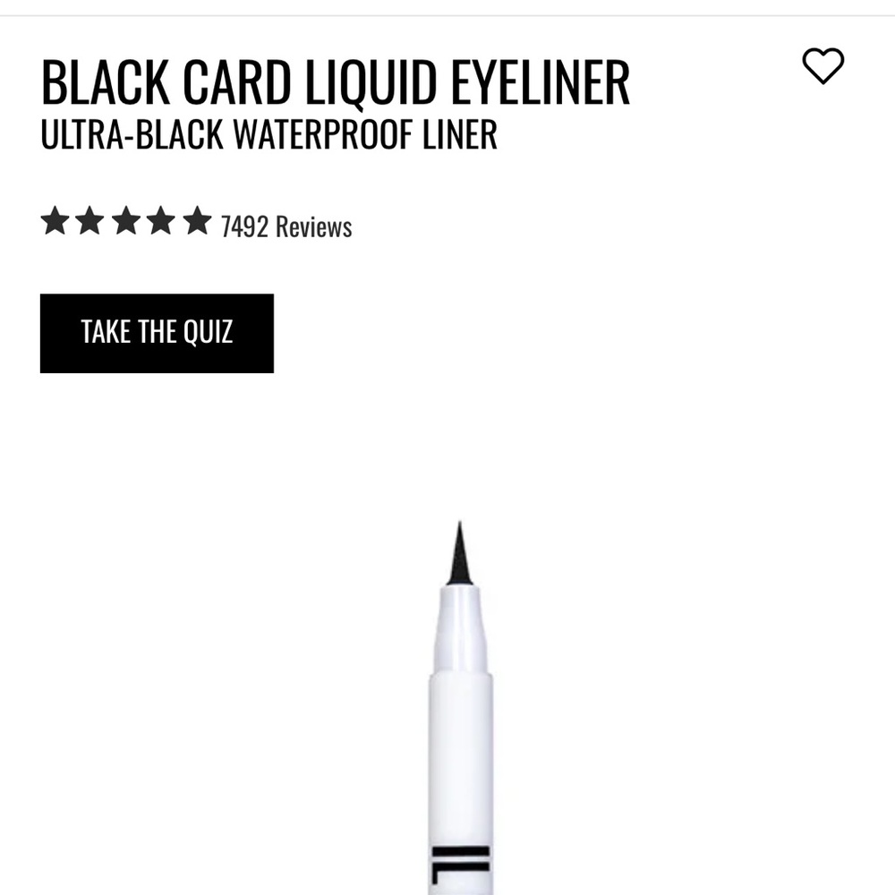 IL MAKIAGE Black Card Liquid Eyeliner